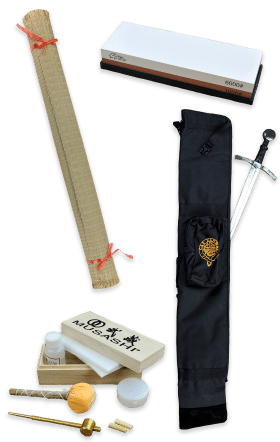 Sword Maintenance - Whetstones, Sharpening Kits, Waxes, etc.