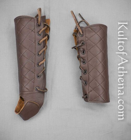 Archer's Leather Gauntlets - For Right-Handed Archer