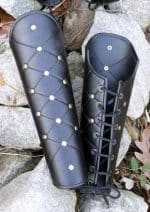 Warrior Leather Greaves