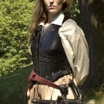 Female Leather Armor - Black