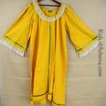 Yellow Chemise Under-Dress