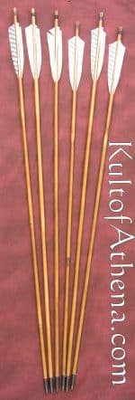 Rudder Bows - Arrows - Bamboo Arrows (x6)
