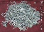 1 kg Loose Split Flat Chainmail Rings - Mild Steel