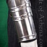 Ridged Bracers - 18 Gauge Steel
