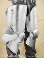 Milanese Leg Armor - 16 Gauge