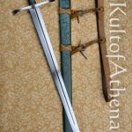 Valiant Armoury Craftsman Series - The Irish Ring Long Sword with Scabbard - Green