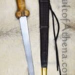Tod Cutler - 15th Century Brass-Capped Bollock Dagger