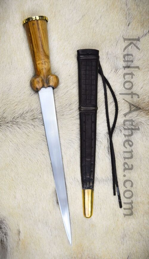 Tod Cutler - 15th Century Brass-Capped Bollock Dagger