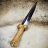 Tod Cutler - 14th - 15th Century Bollock Dagger with Dot and Circle Grip