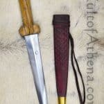 Tod Cutler - 14th - 15th Century Bollock Dagger with Dot and Circle Grip