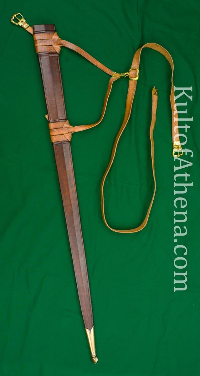 Tod Cutler - Scabbard for Albion Crecy - Dark Brown