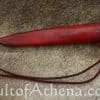 Tod Cutler - Simple Medieval Eating Knife with Blade Etching- 12th - 14th Century