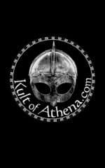 Kult of Athena T Shirt - Viking Helm