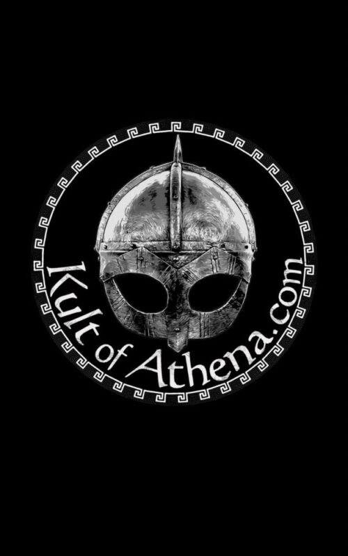 Kult of Athena T Shirt - Viking Helm