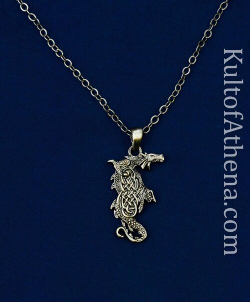 Norse Dragon Pendant