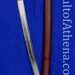 Bishamon Red Shirasaya Katana