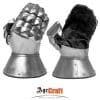Age of Craft - 14th Century Hourglass Gauntlets - 18 to 19 Gauge Steel