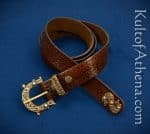 Viking Knotwork Serpent Belt