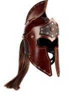 Roman Leather Praetorian Helm