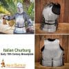 Milanese Plate Cuirass and Tassets - 16 Gauge Steel - Lord of Battles