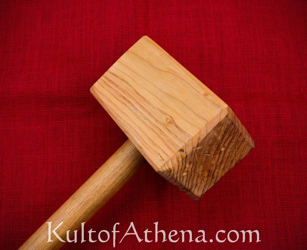 wood mallet, non-marring on hot work