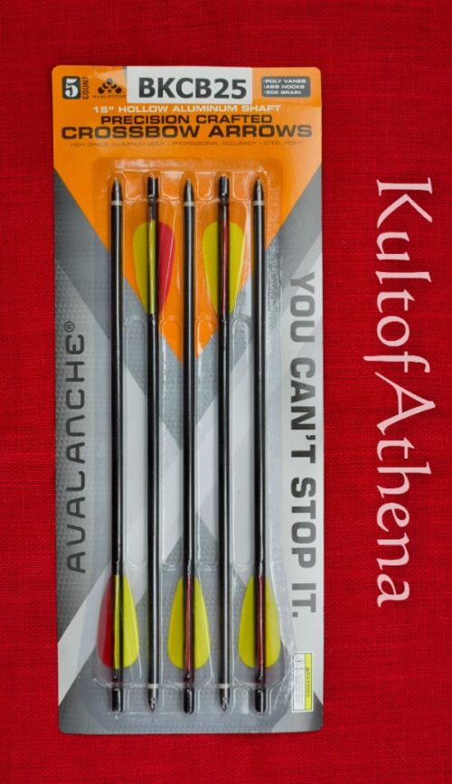 Aluminum Shaft Crossbow Bolts - 15"