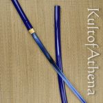 Blue Damascus Shirasaya Katana