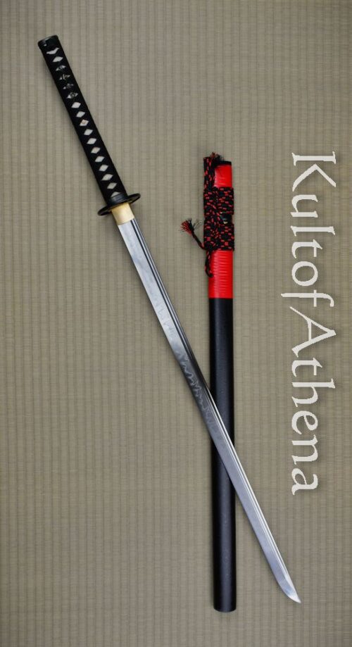 Balaur Arms - Kagutsuchi Straight Bladed Katana - Blemished Grade