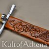 Landsknecht Emporium - Adorian Messer with Halftan Leather Sheath