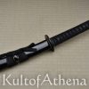 Hanzo Steel - Clay Tempered Black Bat Themed Katana Model #5