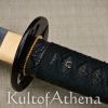 Hanzo Steel - Clay Tempered Black Bat Themed Katana Model #5