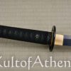 Hanzo Steel - Clay Tempered Black Bat Themed Katana Model #5