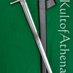 Honshu - Damascus Broadsword with Scabbard
