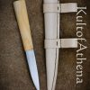 Markland Merchants - Viking Haithabu / Hedeby Knife with Leather Sheath