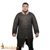 Lord of Battles - Chainmail Hauberk - Flat Riveted - Solid Flat Rings Mild Steel