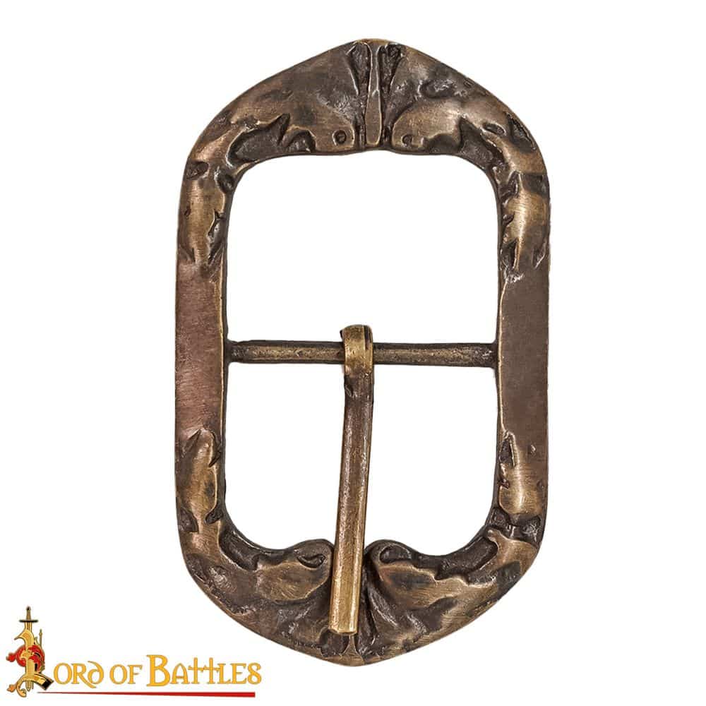 Antiqued Brass Belt Buckle (Size Large) - Lord of Battles - Kult