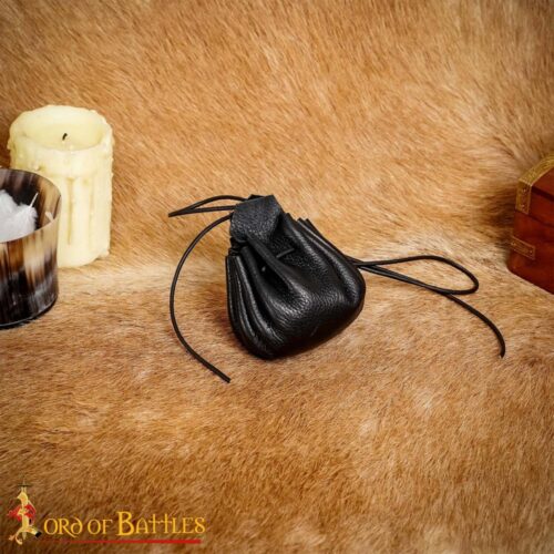 Leather Medieval Belt Coin Pouch – Lord of Battles