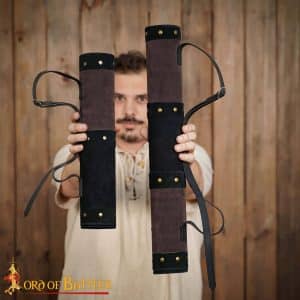 Archery Genuine Leather Quiver for Arrows – Adult and Child Sizes Available – Lord of Battles