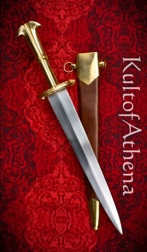 Deepeeka - Landsknecht Brass Hilt Katzbalger Dagger