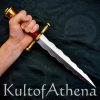 Devil's Edge - Medieval Flamberge Blade Dagger