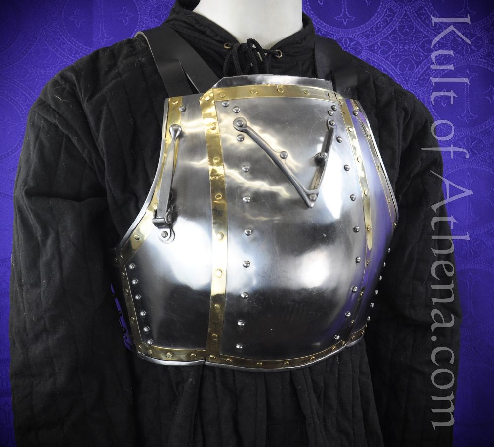 Churburg Armor Breastplate - XIV Century Armor - 16 Gauge