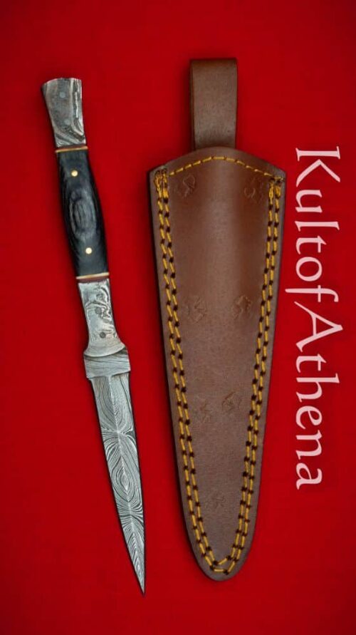Devil's Edge - Damascus Blade Boot Knife
