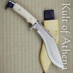 American Eagle Bone Handle Khukuri - 8'' Blade - Ex Gurkha Khukuri House
