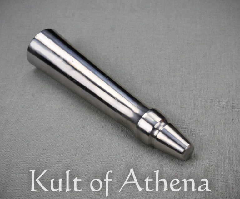 Windlass Flat Ended Steel Spear Butt Cap Kult of Athena