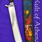 Ádám Bodorics - Ebony Grip Bauernwehr with Totentanz Motif Scabbard