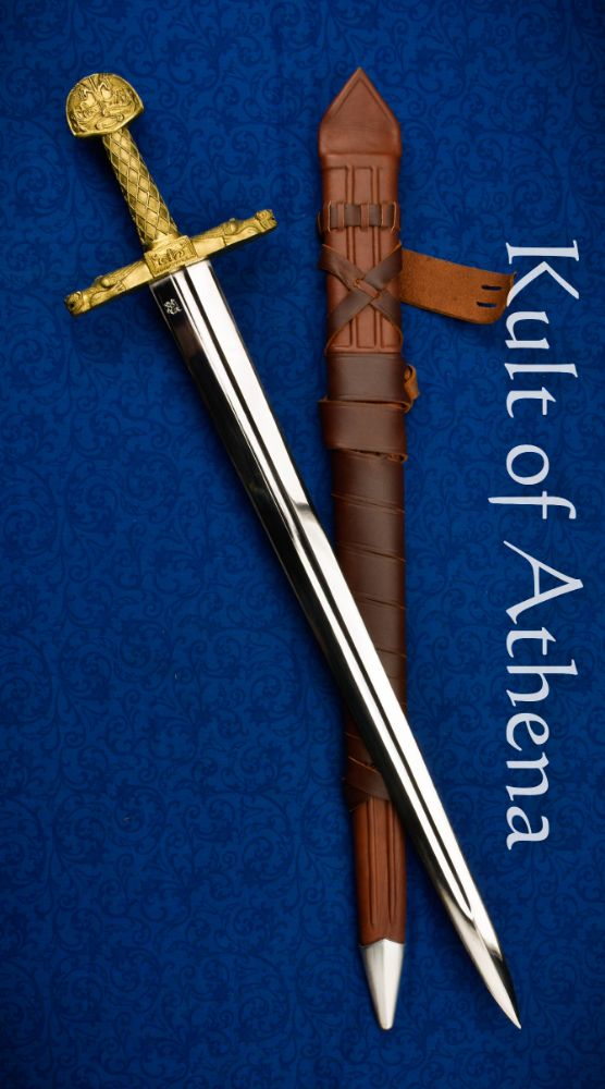 Darksword The Charlemagne Sword with Integrated Sword Belt Kult of