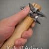Tod Cutler - Steel Medieval Star Mace 10th -11th Century - 2 Star Version