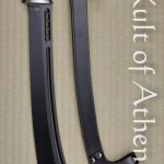 Honshu War Sword with Sheath - Blackened