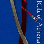 Damascus and Silver Koftgari Indian Saber with Horsehead Pommel 2 - Universal Swords