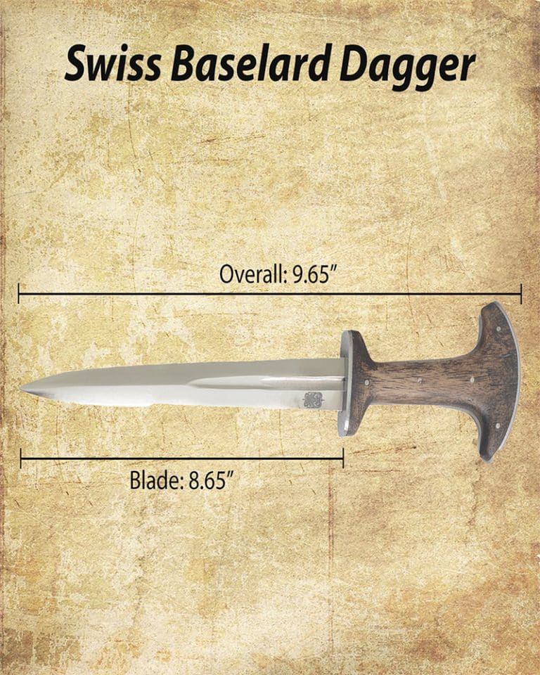 Swiss Baselard Medieval Dagger - Kult of Athena